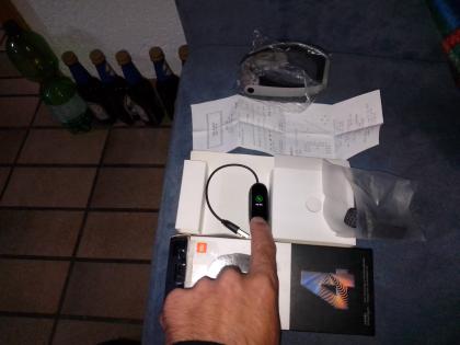 Fitness Tracker Uhr.