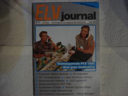 ELV-Journal,Elektronik-zeitschrift mit Platinenfolien