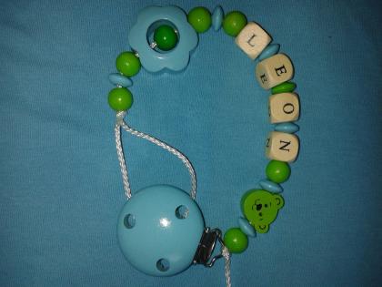 Schnullerkette mit Namen