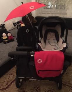 Bugaboo Donkey SchwarzSand
