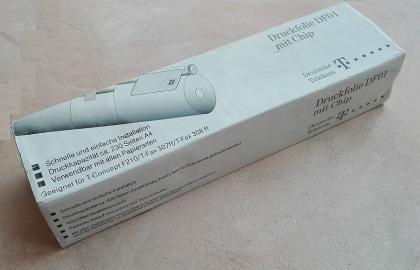 Telekom Druckfolie DF01 mit 230 Seiten mit Chip Art.Nr 1202, MNr 40152589 EA, EA