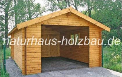 Garagen, Blockbohlengaragen, Individuelle Fertigung von Blockbohlenbauten ,...