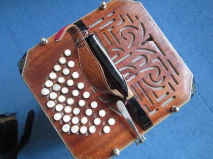Bandoneon, 142 tönig, diatonisch, vintage, rar, sofort spielbar