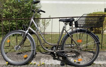 Fahrrad Stadtfahrrad Damenfahrrad Bavaria Line Lizzard für Damen, 26 Zoll, Korb