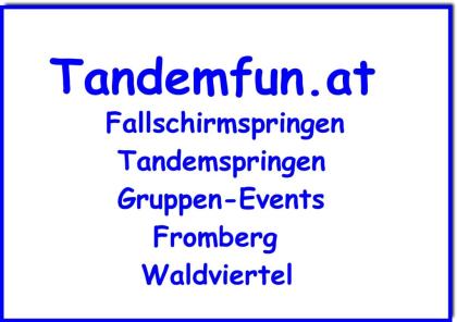 Fallschirmspringen mit Tandemfun in Bayern und Österreich 