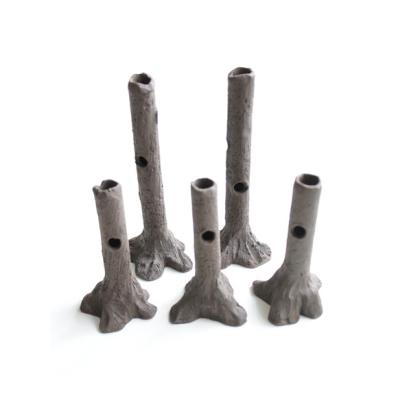 Garnelenstamm / Garnelenhöhle 13cm in schwarz / weiß für Garnelen für Garnelen i