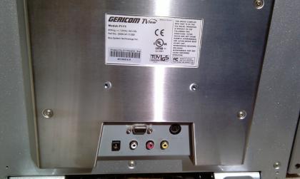 GERICOM TView LCD TFT 17 Zoll Monitor F171 mit FB in OVP