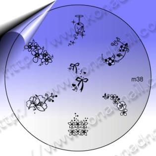 Original Konad Schablone um 1, 90€