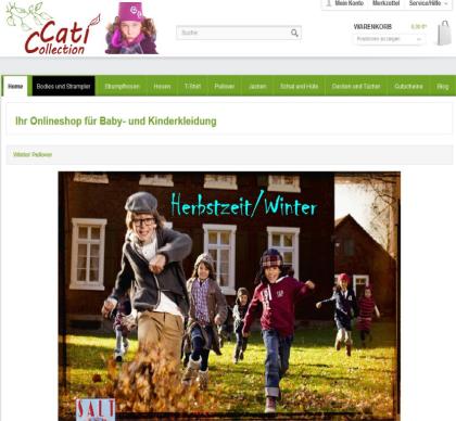 Cati Collection Onlineshop für Baby- und Kinderkleidung