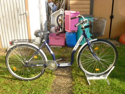 (139) 3 Gang Rücktrittsbremse 28 Zoll tiefer Einstieg Korb am Lenker