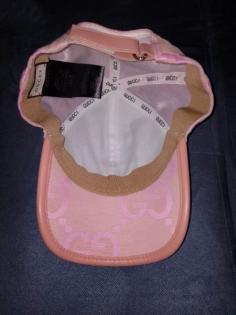 Gucci Baseball ⚾ Kappe Rosa Farbe.