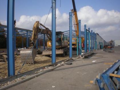 Wir kaufen Gebrauchte Stahlhalle Lagerhalle Leichtbauhalle abzubauen DEMONTAGE !