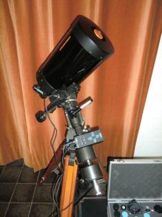 Celestron C8 Super Polaris mit viel Zubehör 