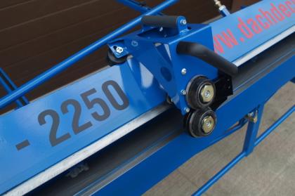 Abkantbank Kantbank Schwenkbiegemaschine ZRF 1600/2,0 mm DACHDECKER