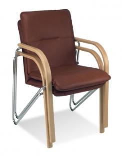 Besucherstühle gepolstert