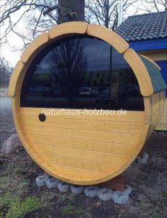 Fasssauna, Saunafass, Holzfasssauna, Aussensauna, Gartensauna, Saunabau, Sauna