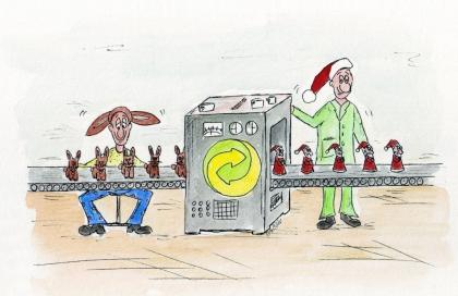 Frivole Weihnachten, ein Comic-Heft mit 24 frechen Bilderwitzen