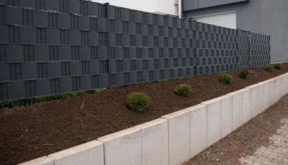 Doppelstabmattenzaun 1A.