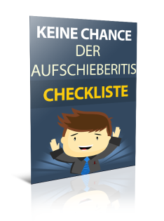 Tipps gegen Aufschieben