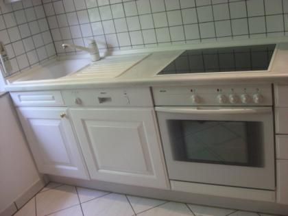 Verkaufe weiße hochwertige Küche