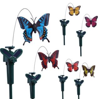 2x Solar Schmetterling Garden Germany