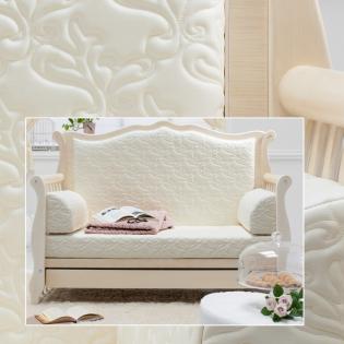 Kinder und Babyzimmer Shabby-Chic in antikweiß (Rinascimento Azzurra)