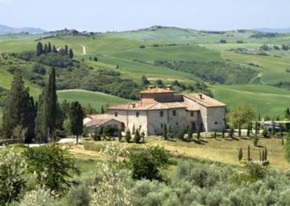 Ferienwohnung mit Pool in Asciano, nähe Siena, Toskana