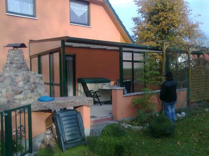 Polnische Überdachung/Dach/Vordach - WERKVERKAUF