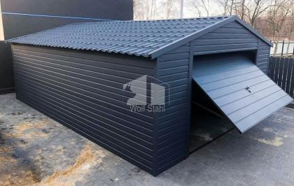  Blechgarage 5x7m Metallgarage Fertiggarage Doppelgarage Maßgeschneiderte Lösung