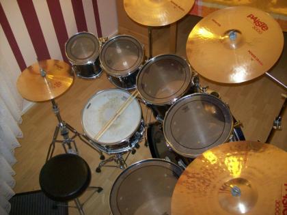 Premier XPK Schlagzeug + Paiste 3000 Reflector Becken