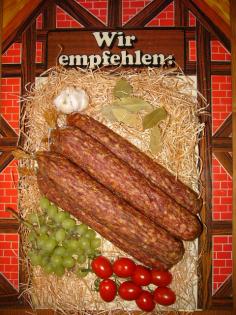 Eichsfelder Wurstspezialitäten, Feldgieker, Stracke,Hausmacher Wurst im Glas ode