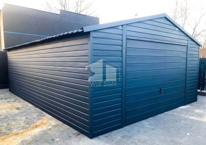  Blechgarage 5x7m Metallgarage Fertiggarage Doppelgarage Maßgeschneiderte Lösung