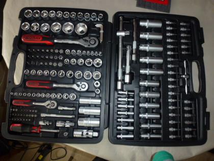 (56) STECKSCHLÜSSELKASTEN 179 TEILIG KS TOLLS