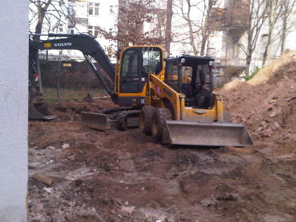 Baumaschinenausbildung, Bagger,  Ausbildung, SZFL