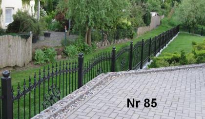 Elegante und feste ZÄUNE - feine Preise - nur von BLASK ®