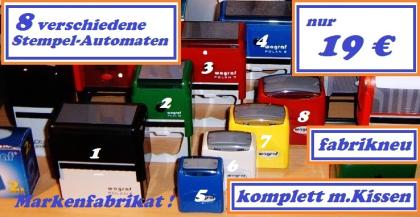 42-tlg. Stempel-Geräte-Sortiment für Büro & Privat nur 59 Euro !