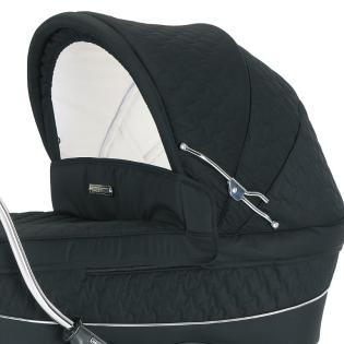 Edler Kinderwagen im Retro-Look mit weißen Speichenrädern NEU
