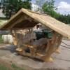 Pavillon aus Holz, Gartenpavillon