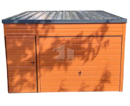  Blechgarage 4x5m Fertiggarage Stahlgarage Garage nach Maß Schuppen für Garten G