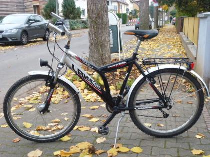 (155) 21 Gang Gabel gefedert LAKES 26 Zoll RH 52 mit Nabendynamo