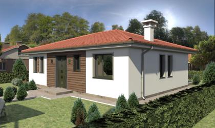 Schönes, helles Energiesparhaus Evia