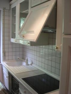 Verkaufe weiße hochwertige Küche