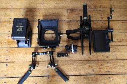Lanparte DSLR Shoulder Rig PRO KIT + Follow Focus, Matte Box