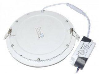 LED Panel Lampe 12W Rund 30cm (Aufputz)