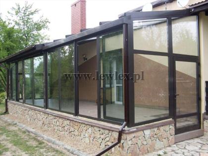 Aluminium Wintergarten 25,8 qm YAWAL System Warmes Aluminium Schiebetür HKS