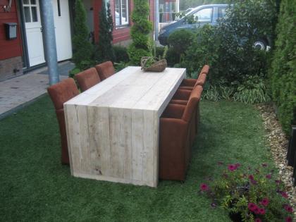 Bauholz Gartentisch Wismar von www.exklusivdutchdesign.de