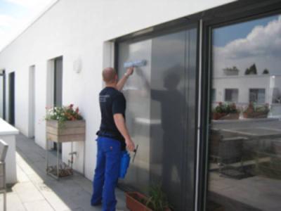 Schaufensterreinigung