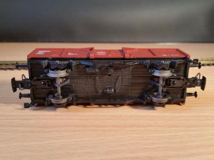 Märklin H0 Nr. 4431 : Offener Güterwagen mit Kohle beladen