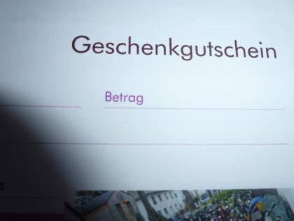 (167) Geschenkgutschein (gebrauchte-fahrraeder-besch.de)