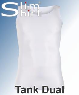 Kräftig Leichtgewicht Körperformendes Shirt für Männer Heren Shapewear